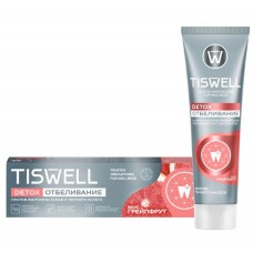 TISWELL зубная паста Энзимная отбеливающая с каолином вкус Грейпфрут 110г